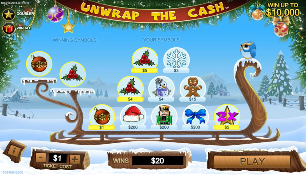 Unwrap_The_Cash Winning_Ticket 3_Regular_And_Multiplier_Win_$20