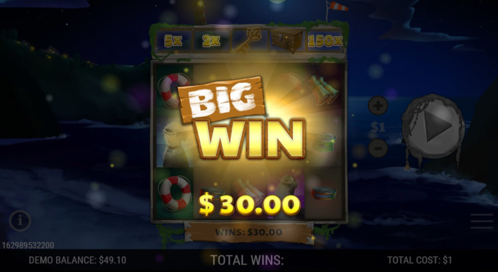 Lucky_Mariner Winning_Ticket Big_Win_Animation_$30